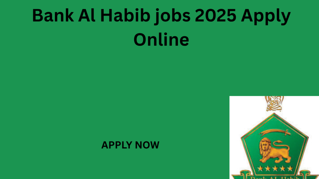 Bank Al Habib Jobs