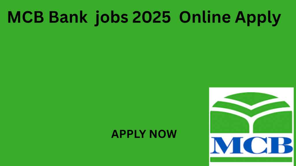 MCB Bank jobs