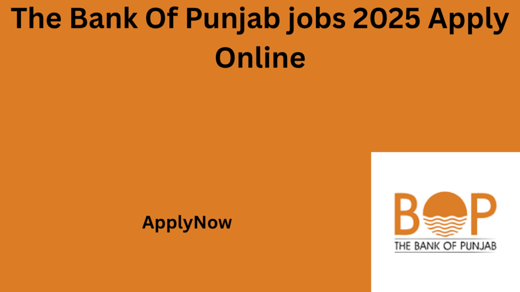 THE BANK OF PUNJAB JOBS