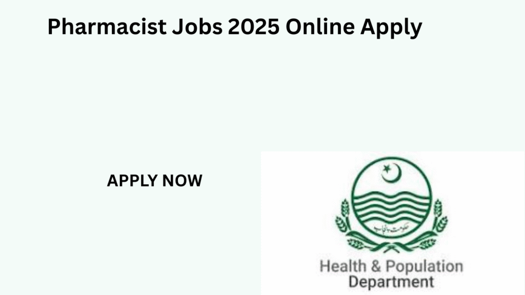 Pharmacist Jobs 2025 Online Apply
