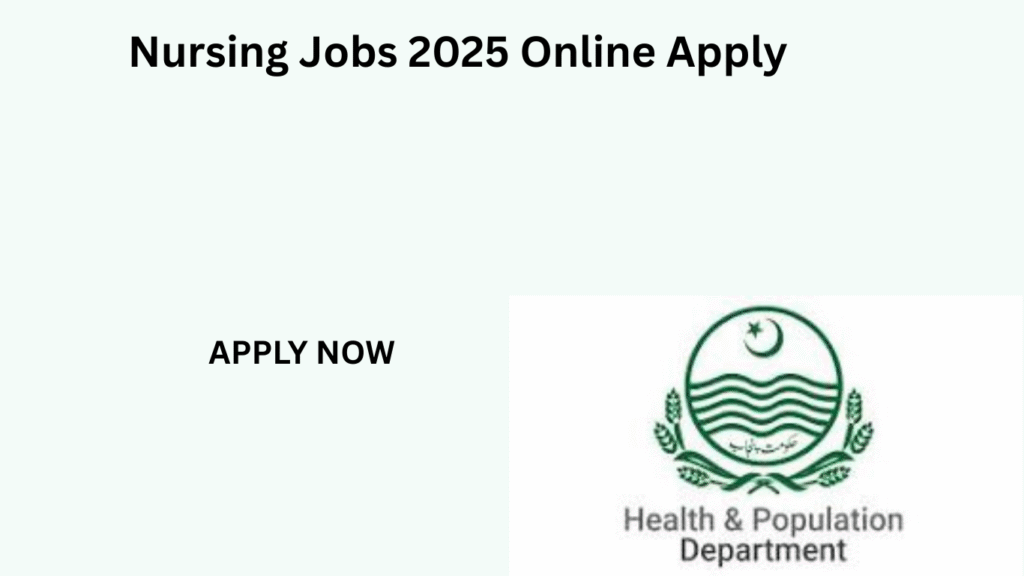 Nursing Jobs 2025 Online Apply