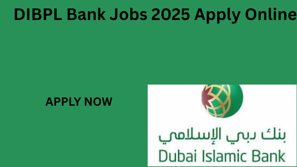 DIBPL Bank Jobs 2025 Apply Online